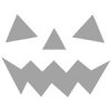 Buy Grey Jack-O-Lantern T-Shirts, Apparel, and Gifts
