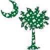 Buy White Clover Pattern Palmetto T-Shirts, Apparel, and Gifts