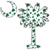 Buy White Clover Pattern Palmetto T-Shirts, Apparel, and Gifts