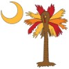 Buy Thanksgiving Turkey Palmetto Moon Pocket Print T-Shirts, Apparel, and Gifts