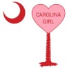 Buy Candy Heart Palmetto Moon Carolina Girl T-Shirts, Apparel, and Gifts